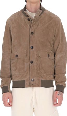 Moorer Carlos-Ur Supersoft Leather Bomber Jacket