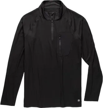 Backcountry Destination 1/4-Zip Top - Mens in Black at Nordstrom, Size Xx-Large