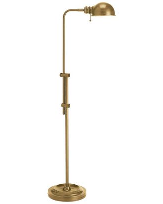 Dainolite Fedora 1-Light Adjustable Pharmacy Floor Lamp