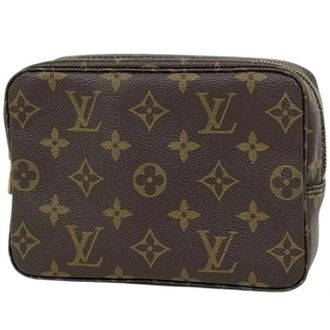 Louis Vuitton Pre-owned Clutches, female, Brown, Size: ONE SIZE Pre-owned Pouch