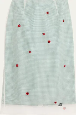Bernadette Roxane Lady Bug Layered Midi Skirt