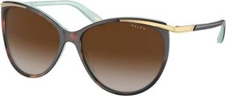 Ralph Lauren RA 5150 Zonnebrillen - Dames - Zonnebrillen - Bruin - 59 MM - Accessoires