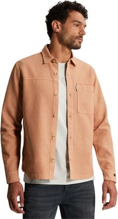 Cast Iron Heren, Overhemden, Bruin, Maat: 3XL