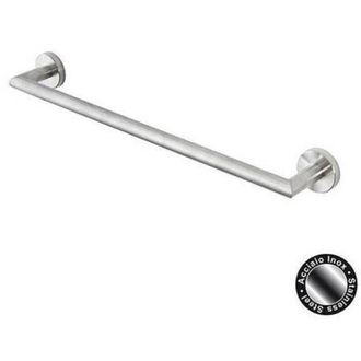 OEM Portasciugamani City In Acciaio Satinato Misura: Acciaio Satinato L. 50 Cm