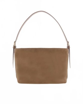 Billini Womens Emerson Handle Bag In Honey Suede