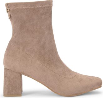 Carvela Womens Corsano Ankle Boots - Taupe Fabric - Size UK 8