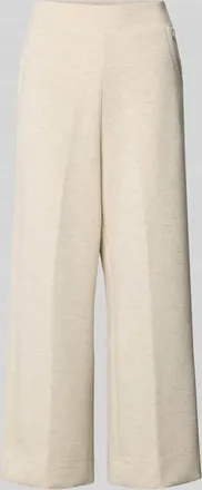 Mos Mosh Sweatpants aus Viskose-Mix mit Label-Detail Modell Namara in Beige, Gr&ouml;&szlig;e XL