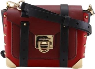 Michael Kors Pre-owned Leren Crossbodytas - Dames - Vintage Schoudertas - Rood - ONE Size - Leer - Vintage