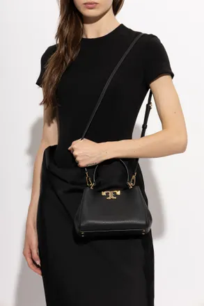 Tory Burch Eleanor Mini Bag, Womens, Black