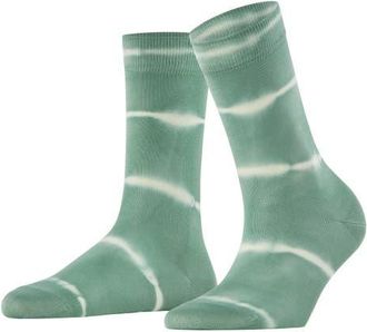 Falke Wave Bond Organic Cotton Blend Crew Socks in Sage at Nordstrom, Size 39-42