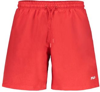Fila Rosso Polyester Heren Zwem Boxer