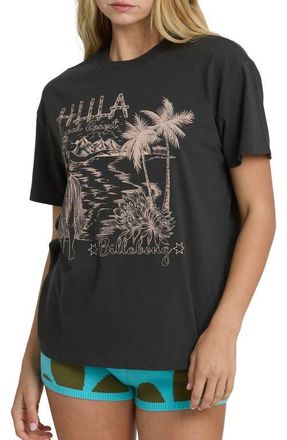 Billabong Vacay Wonder Graphic T-Shirt in Off Black at Nordstrom, Size Small