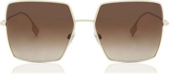 Burberry BE3133 DAPHNE 110913 Womens Sunglasses Gold Size 58