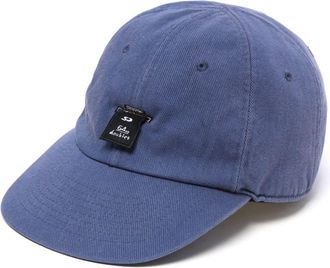 Doublet appliqu&eacute;-detail corduroy cap - men - Cotton - One Size - Blue
