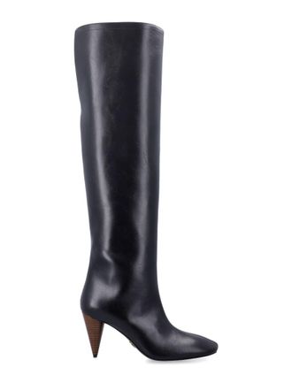 Stella McCartney Black Leather Boots