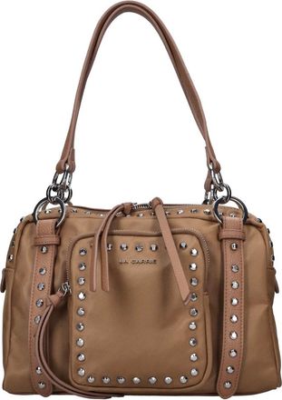 La Carrie Dark Wave Schoudertas - Dames - Tassen - Bruin - Maat: ONE Size Leer