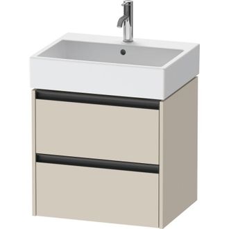 Duravit Duravit - Ketho.2 Mueble Bajo Lavabo, 584x440x460mm, Para Vero Air