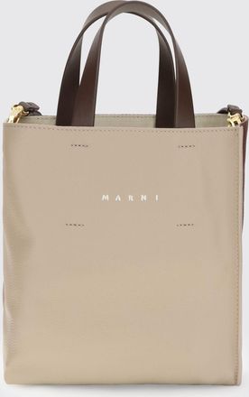 Marni Borsa tote mini Museo in pelle bicolore con tracolla