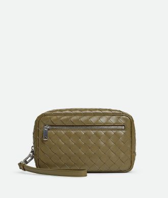 Bottega Veneta Intrecciato Small Pouch With Wristlet - Bottega Veneta