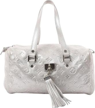 Louis Vuitton Pre-owned Handbags, female, Gray, Size: ONE SIZE Pre-owned Comete Shoulder Bag