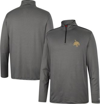 Colosseum Mens Colosseum Charcoal Texas State Bobcats Logo Quarter-Zip Windshirt at Nordstrom, Size Xx-Large