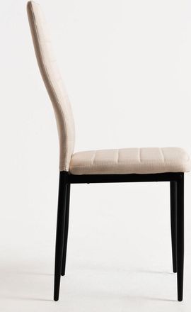 Regalos Miguel Regalos Miguel - Packs Sillas Comedor - Pack 4 Sillas Lauter Tela - Beige