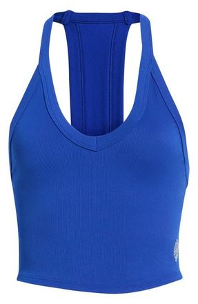 Free People FP Movement All Clear Crop Racerback Tank in Electric Shock at Nordstrom, Size X-Large Regular