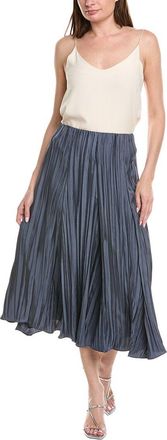 Vince Crinkled Paneled Maxi Skirt