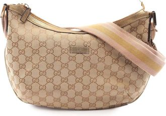 Gucci Pre-owned Gucci GG Canvas Web Crossbody Ladies 1RIEJ3DD7C7GX8CY
