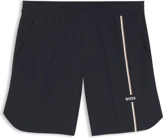 HUGO BOSS Active Tennis Shorts - Heren - Korte Broeken - Blauw - S - Korte Broeken