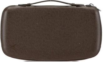 Louis Vuitton Pre-owned Clutches, male, Brown, Size: ONE SIZE Pre-owned Long wallet (bi-fold)