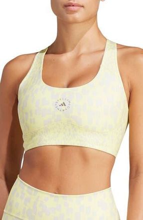 adidas by Stella McCartney TruePurpose Power Impact Training Medium Support Sports Bra in Blush Yellow at Nordstrom Rack, Size X-Large A/c