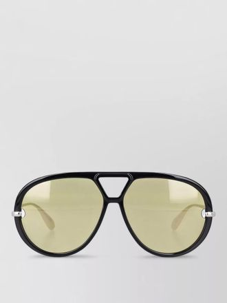 Bottega Veneta aviator sunglasses tinted lenses metal frame