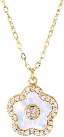 Adornia Adornia Spring2 14K Cz Necklace