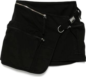 Helmut Lang Minigonna Field - Nero