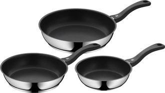WMF No-name Wmf Devil Lote De 3 Sartenes Negro Inox 20-28 Cm