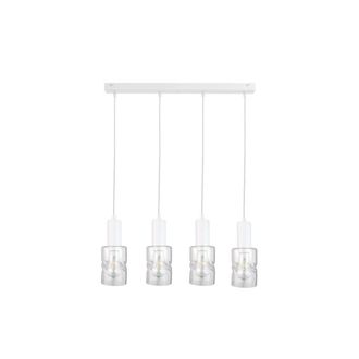 Netlighting Cross Bar Pendant Ceiling Light White 60cm 4x E27