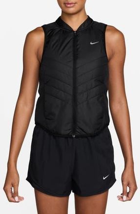 Nike Repel Warm Running Vest in Black/Reflective Silver at Nordstrom Rack, Size X-Large