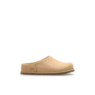 UGG Otzo Clog - Dames - Slip ons - Beige - 37 EU - Leer - Schoenen