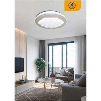 Trade Shop Trade Shop - L&aacute;mpara De Techo Luz De Techo 46w Tonos De C&aacute;scara Regulables De 46w De Luz Pn-11-3c