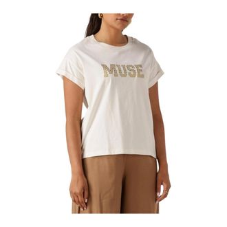 Nukus Nukus, Tops, Dames, Wit, XS, Wol, Witte Lou Shirt voor Vrouwen