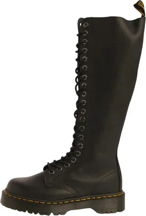 Dr. Martens 1B60 Bex Pisa Hoge Laarzen - Dames - Veterlaarzen - Zwart - 36 EU - Leer - Schoenen