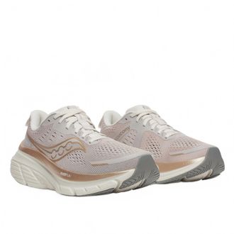Saucony Womens Guide 18 Shoe In Oat/quartz