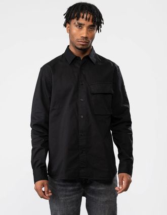 Belstaff Mens Belstaff Scale Mens Shirt - Black - Size: 38/Regular