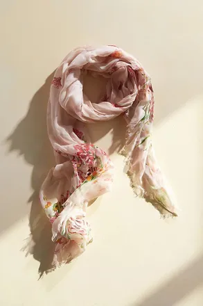 Elizabeth Gillett Aspen Wildflowers Scarf