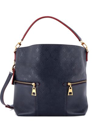 Louis Vuitton Melie Handbag Monogram Empreinte Leather hobo bag - Blauw