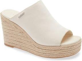 DKNY Maryn 2 Espadrille Wedge Sandal in Coconut at Nordstrom Rack, Size 6.5
