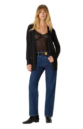 Missoni Cardigan With Belt In Lam&eacute; in Black at Nordstrom, Size 40 It