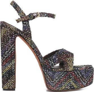 Missoni Angela Platform Heel Sandals