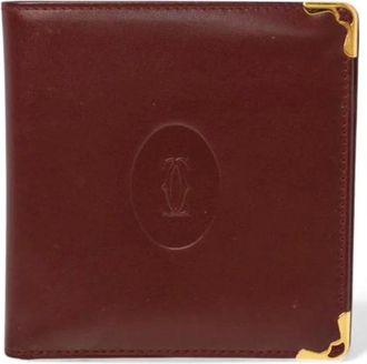 Cartier Pre-owned Wallets, male, Red, Size: ONE SIZE Pre-owned Bi-fold Wallet